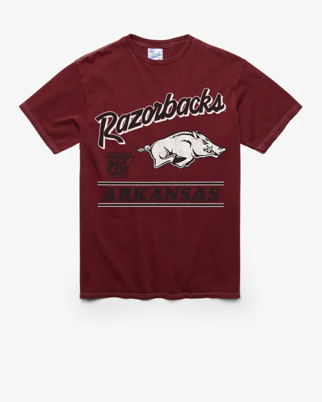 ARKANSAS RAZORBACKS FLY BY VINTAGE '47 TUBULAR TEE sold by 47