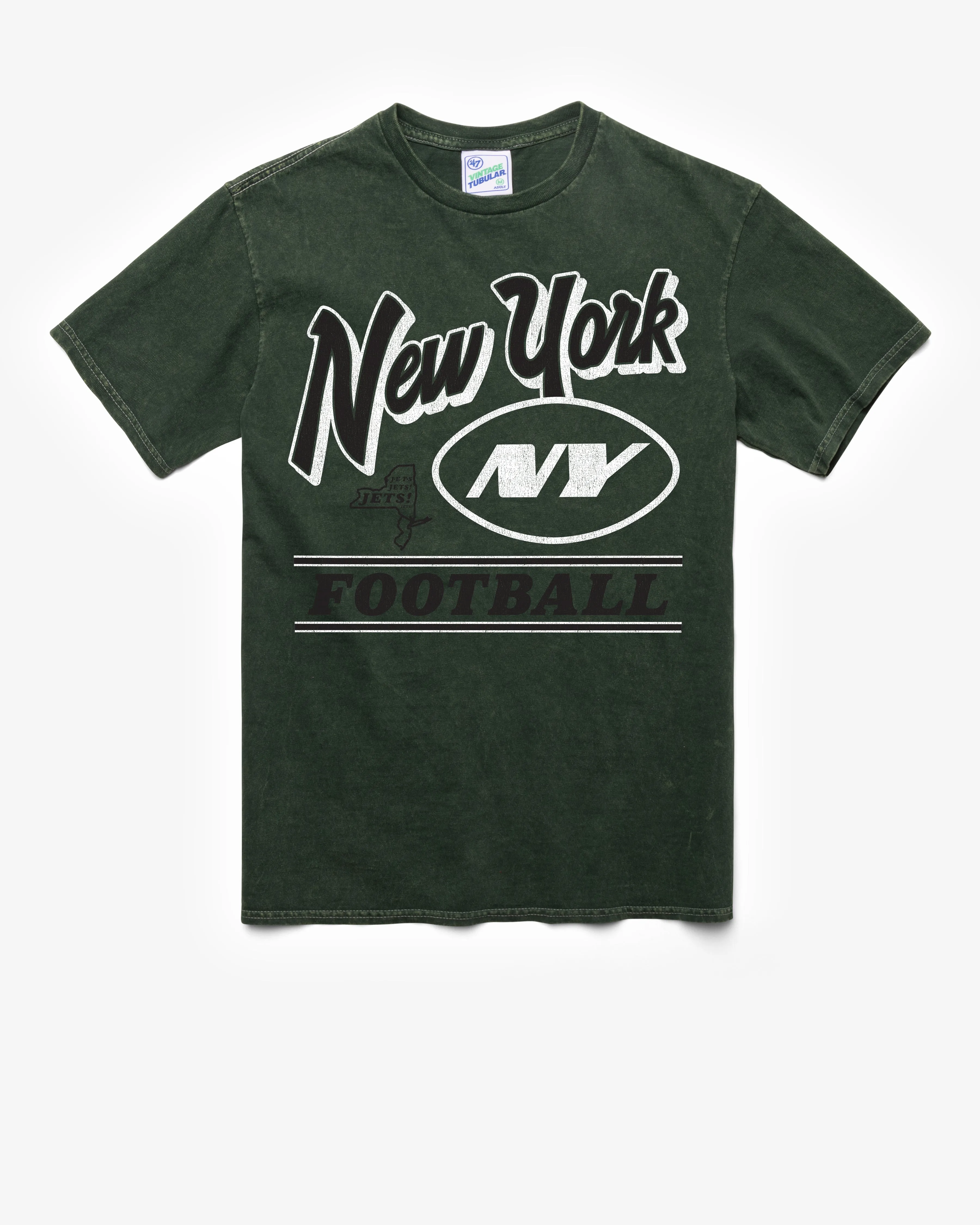 NEW YORK JETS FLY BY VINTAGE '47 TUBULAR TEE sold by 47