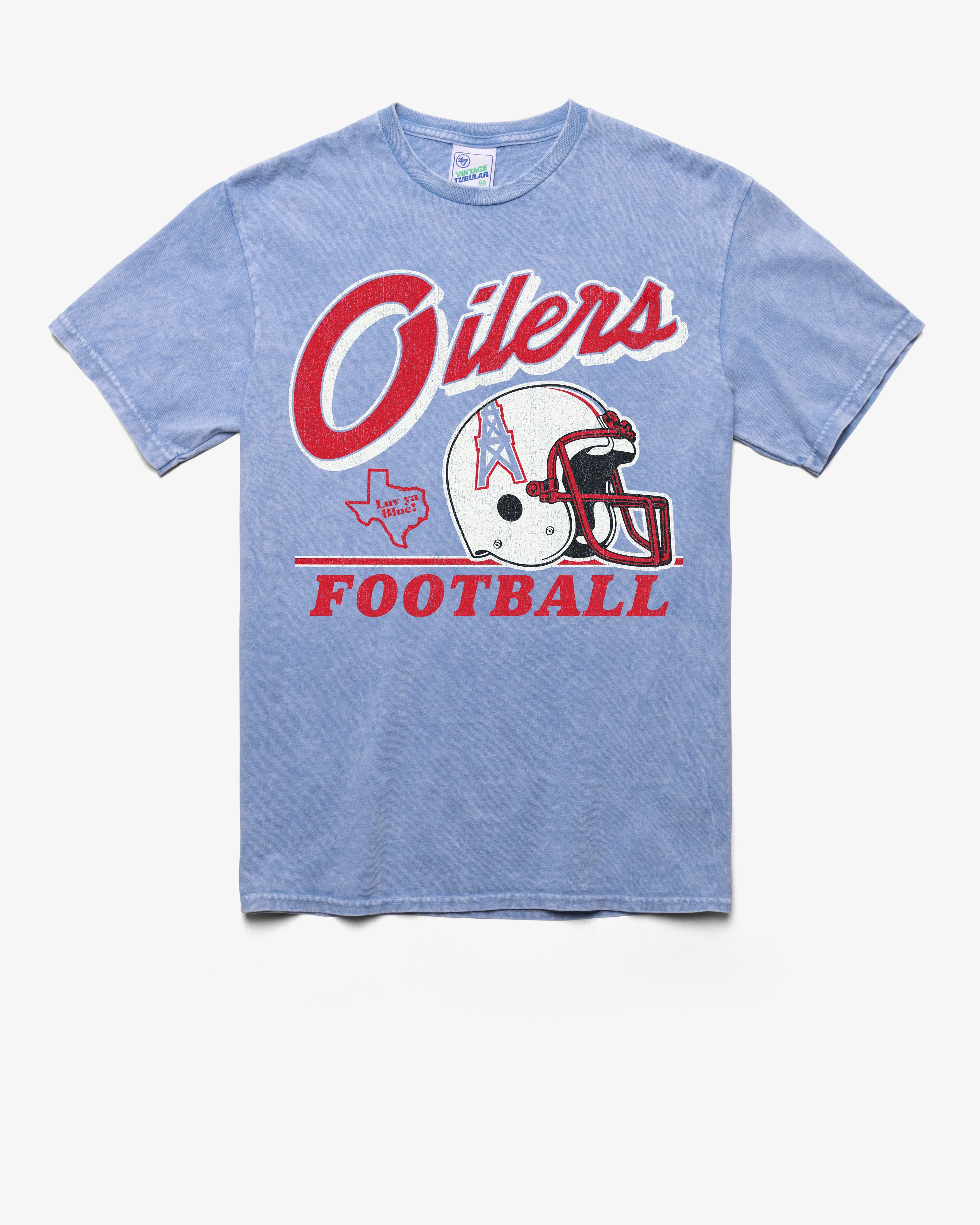OILERS NFL HISTORIC FLY BY VINTAGE '47 TUBULAR TEE sold by 47