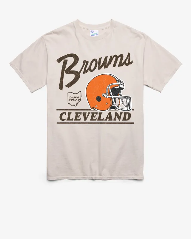 CLEVELAND BROWNS HISTORIC FLY BY VINTAGE '47 TUBULAR TEE sold by 47