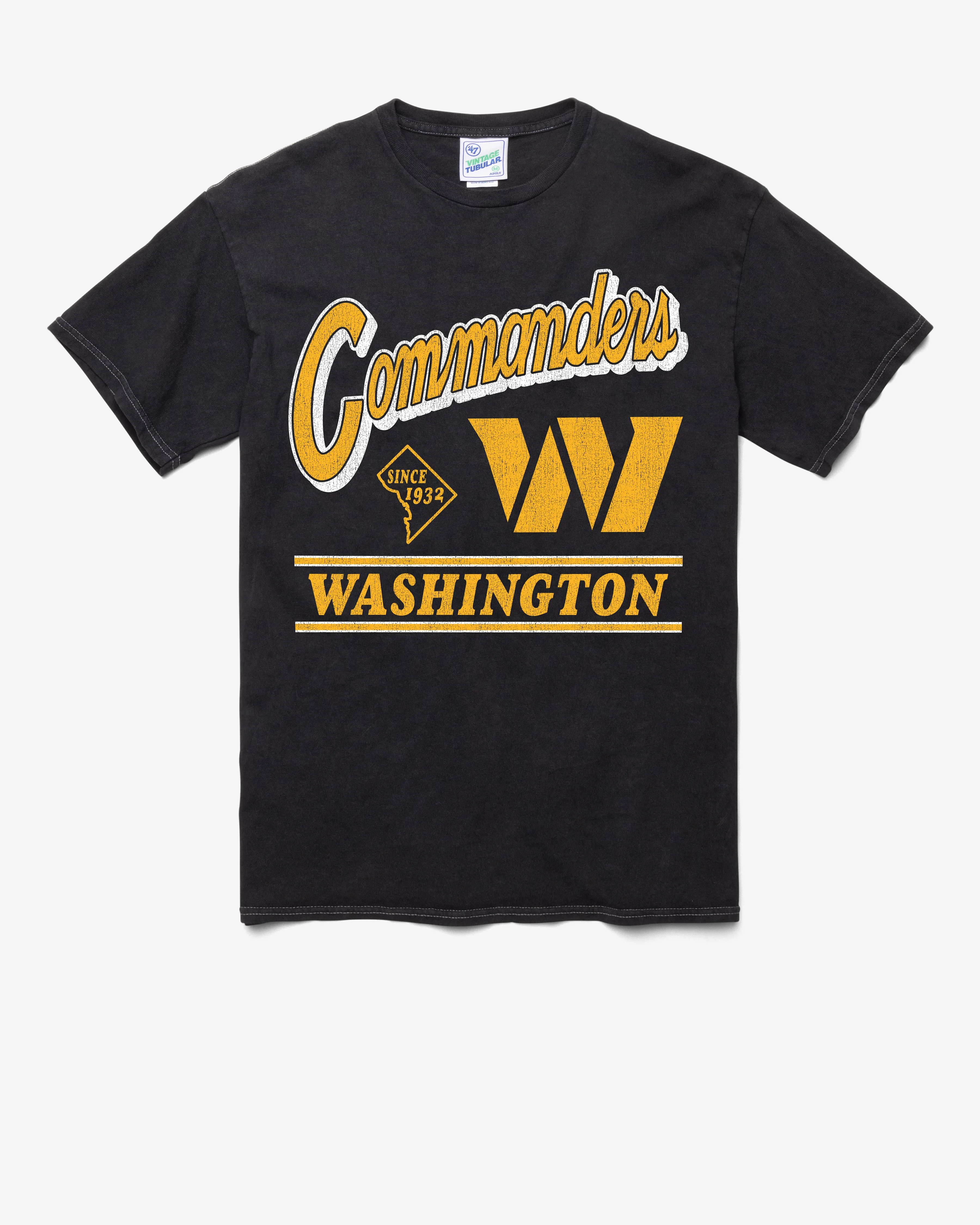WASHINGTON COMMANDERS FLY BY VINTAGE '47 TUBULAR TEE sold by 47