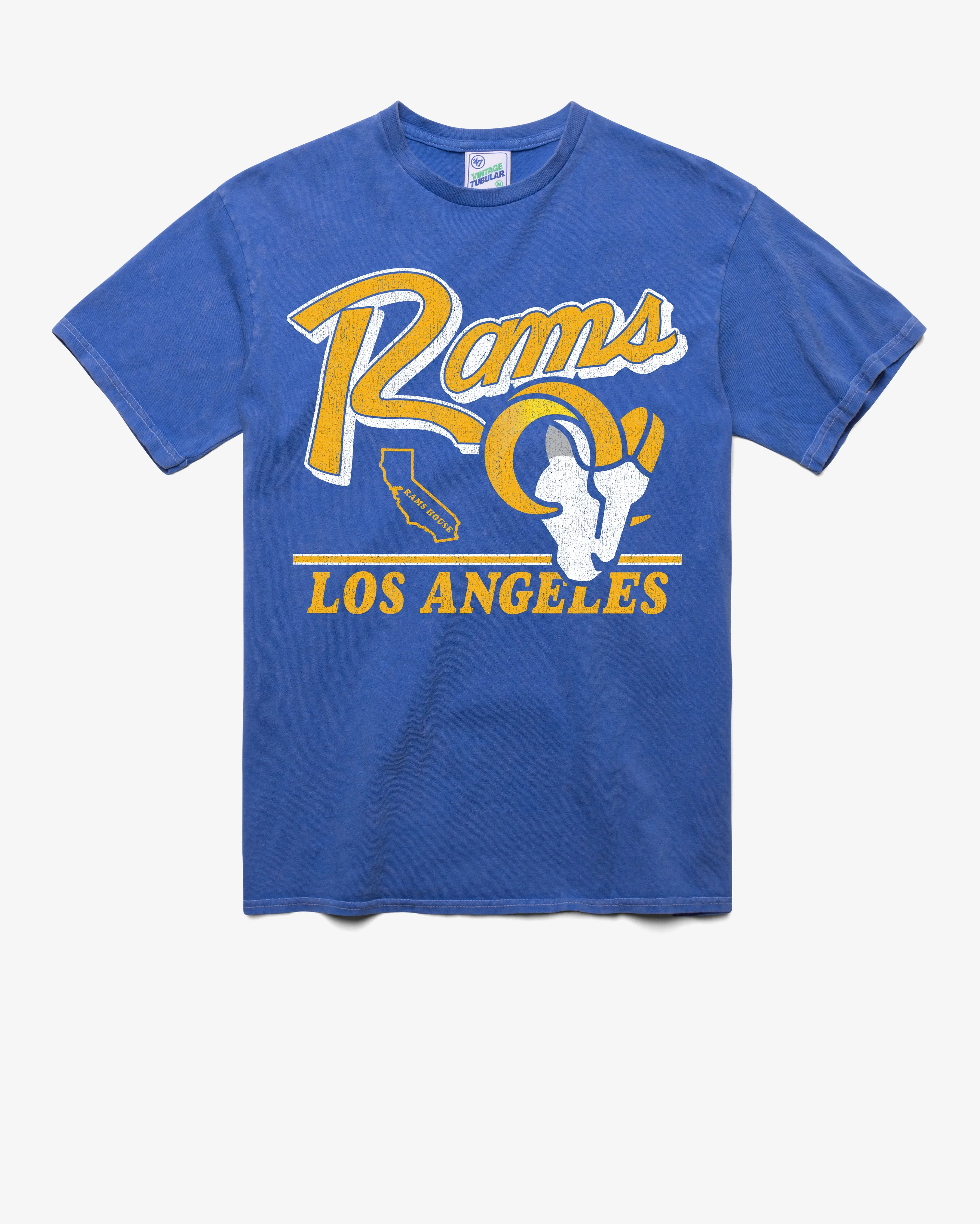 LOS ANGELES RAMS FLY BY VINTAGE '47 TUBULAR TEE sold by 47
