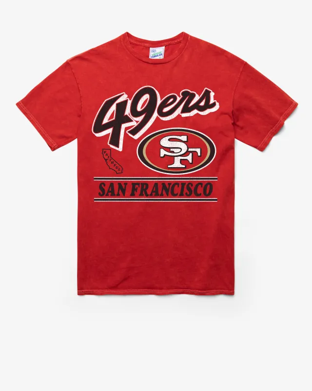 SAN FRANCISCO 49ERS FLY BY VINTAGE '47 TUBULAR TEE sold by 47