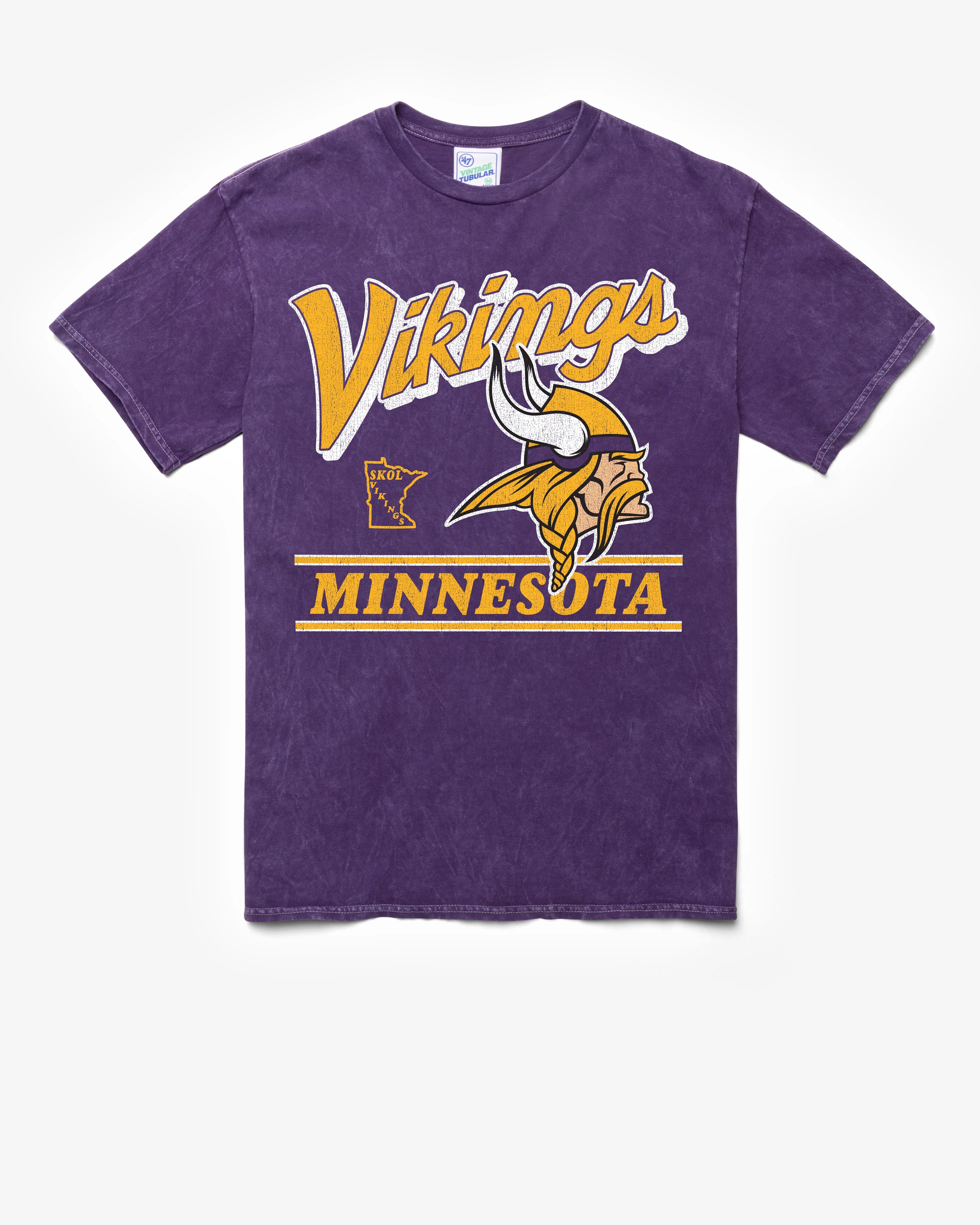 MINNESOTA VIKINGS FLY BY VINTAGE '47 TUBULAR TEE sold by 47
