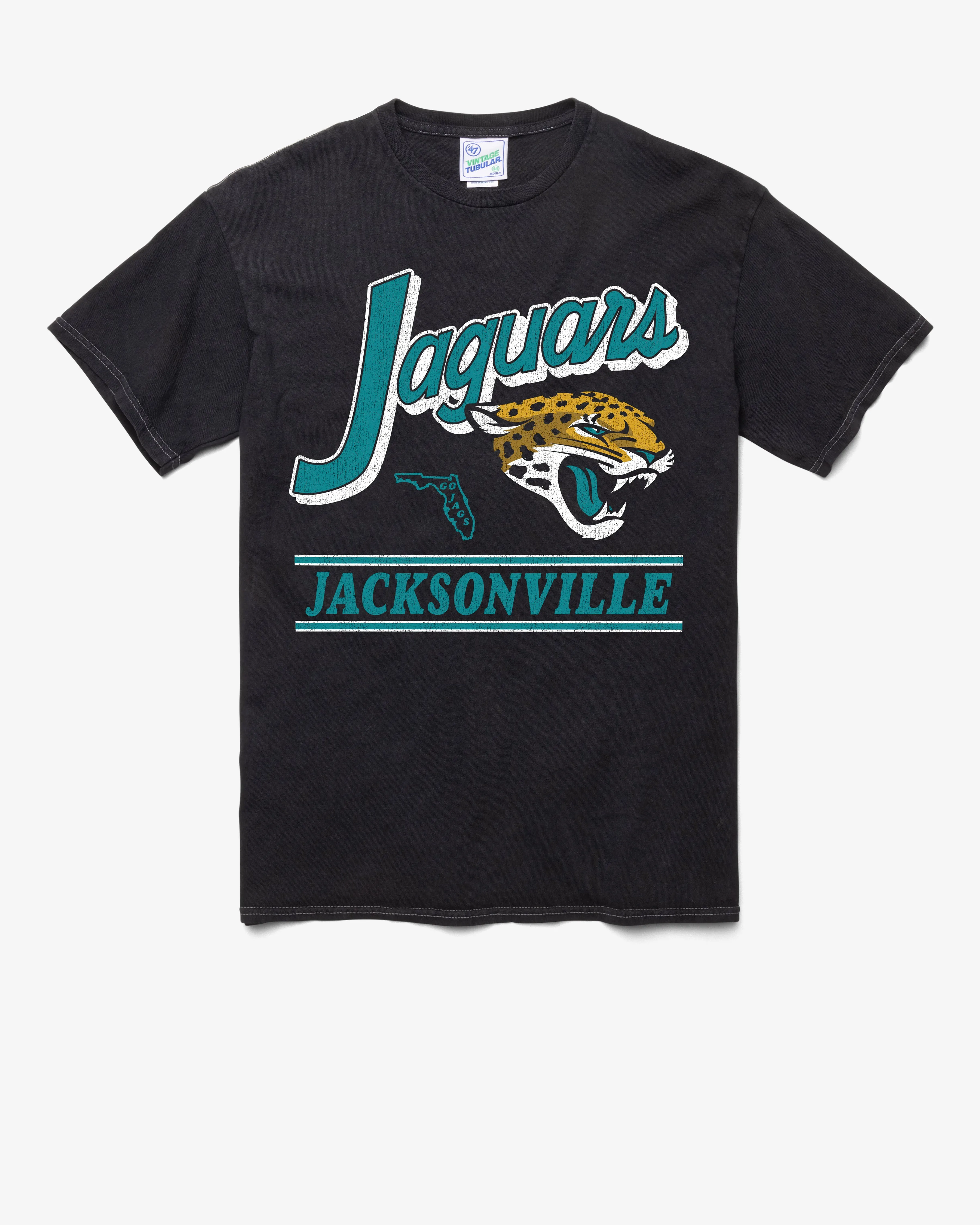 JACKSONVILLE JAGUARS FLY BY VINTAGE '47 TUBULAR TEE sold by 47