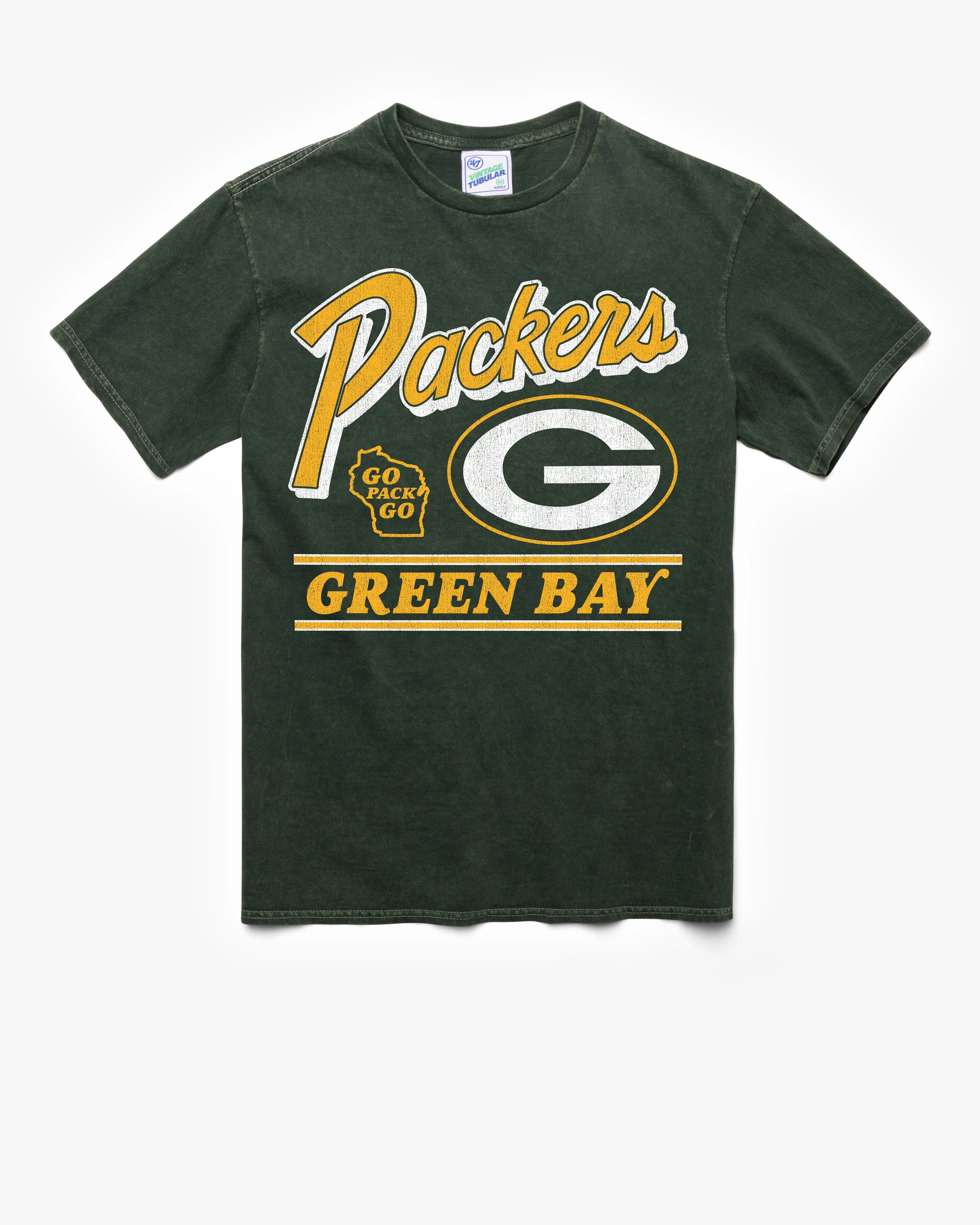 GREEN BAY PACKERS FLY BY VINTAGE '47 TUBULAR TEE sold by 47