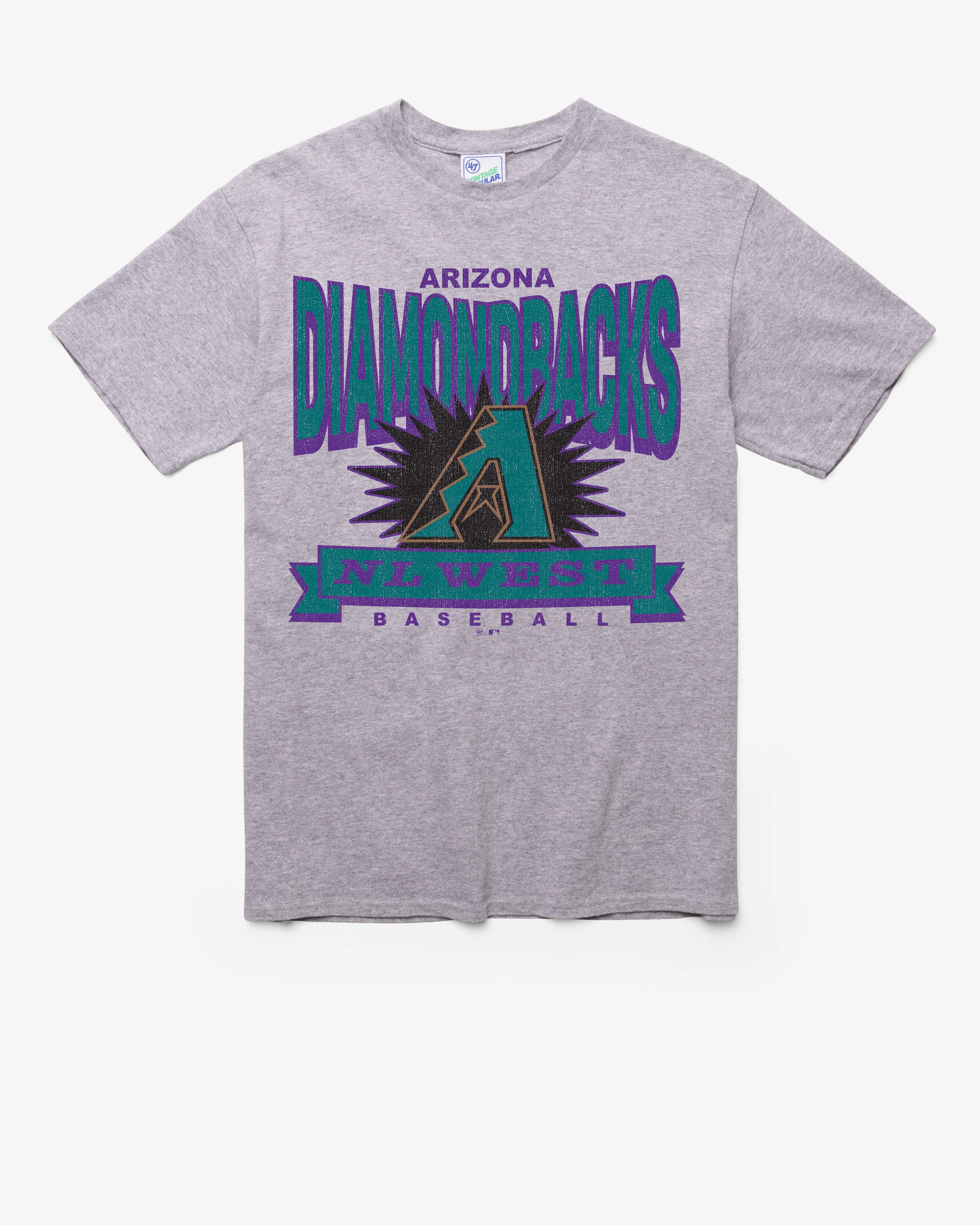 ARIZONA DIAMONDBACKS COOPERSTOWN TWELVE SIX VINTAGE '47 TUBULAR TEE sold by 47