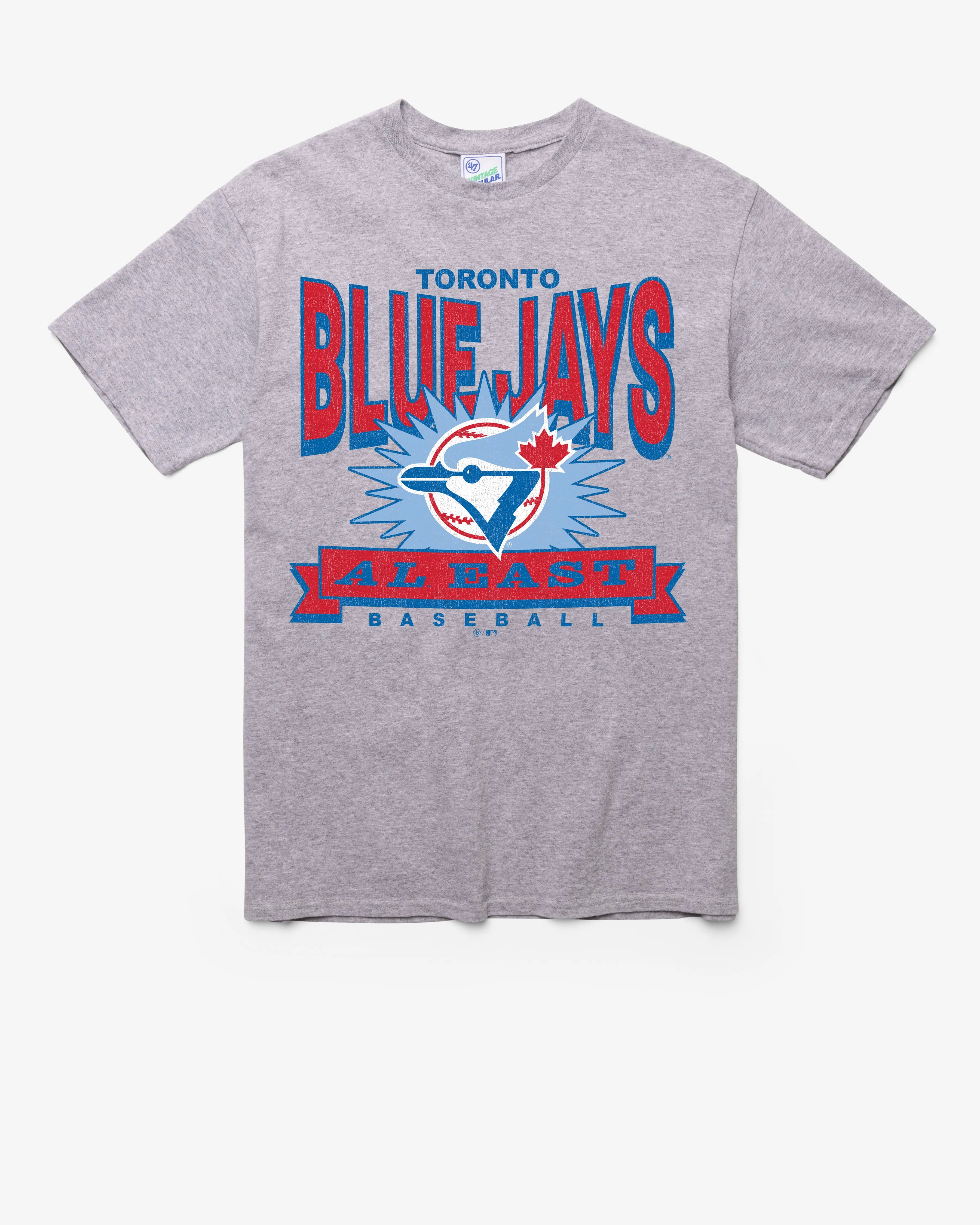 TORONTO BLUE JAYS COOPERSTOWN TWELVE SIX VINTAGE '47 TUBULAR TEE sold by 47