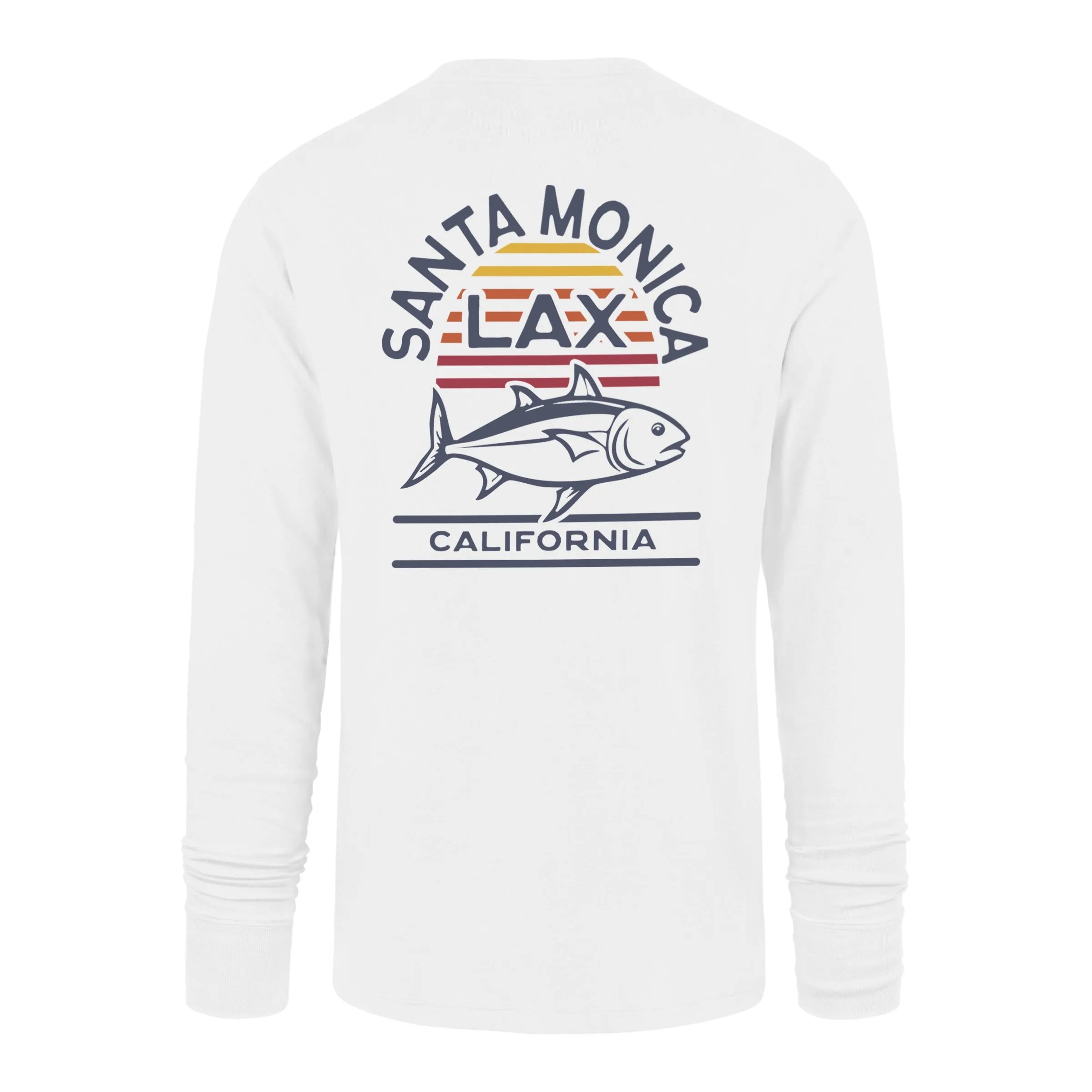 SANTA MONICA DESTINATION BACKER '47 FRANKLIN LONG SLEEVE TEE sold by 47 product image thumbnail 2