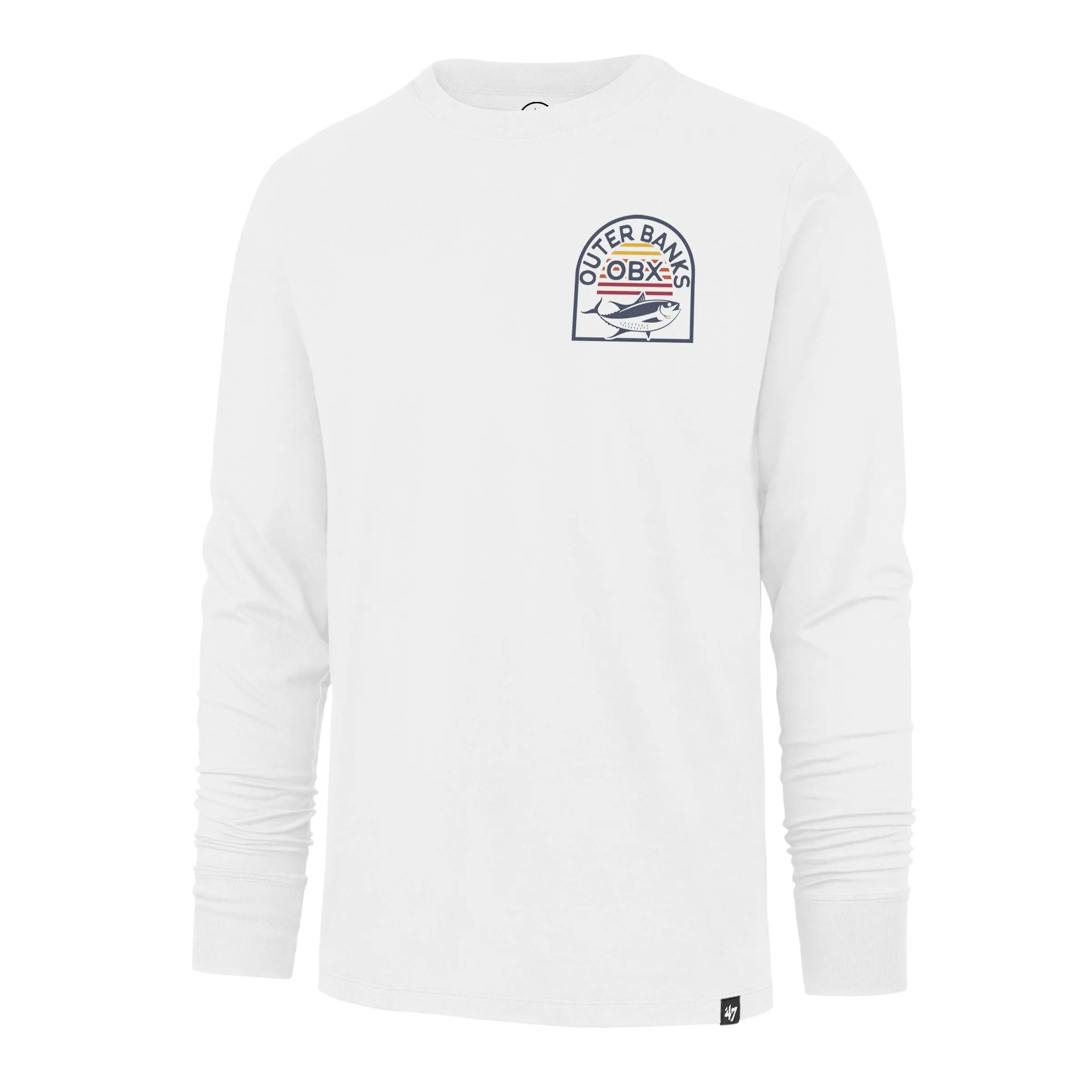 OUTER BANKS DESTINATION BACKER '47 FRANKLIN LONG SLEEVE TEE sold by 47