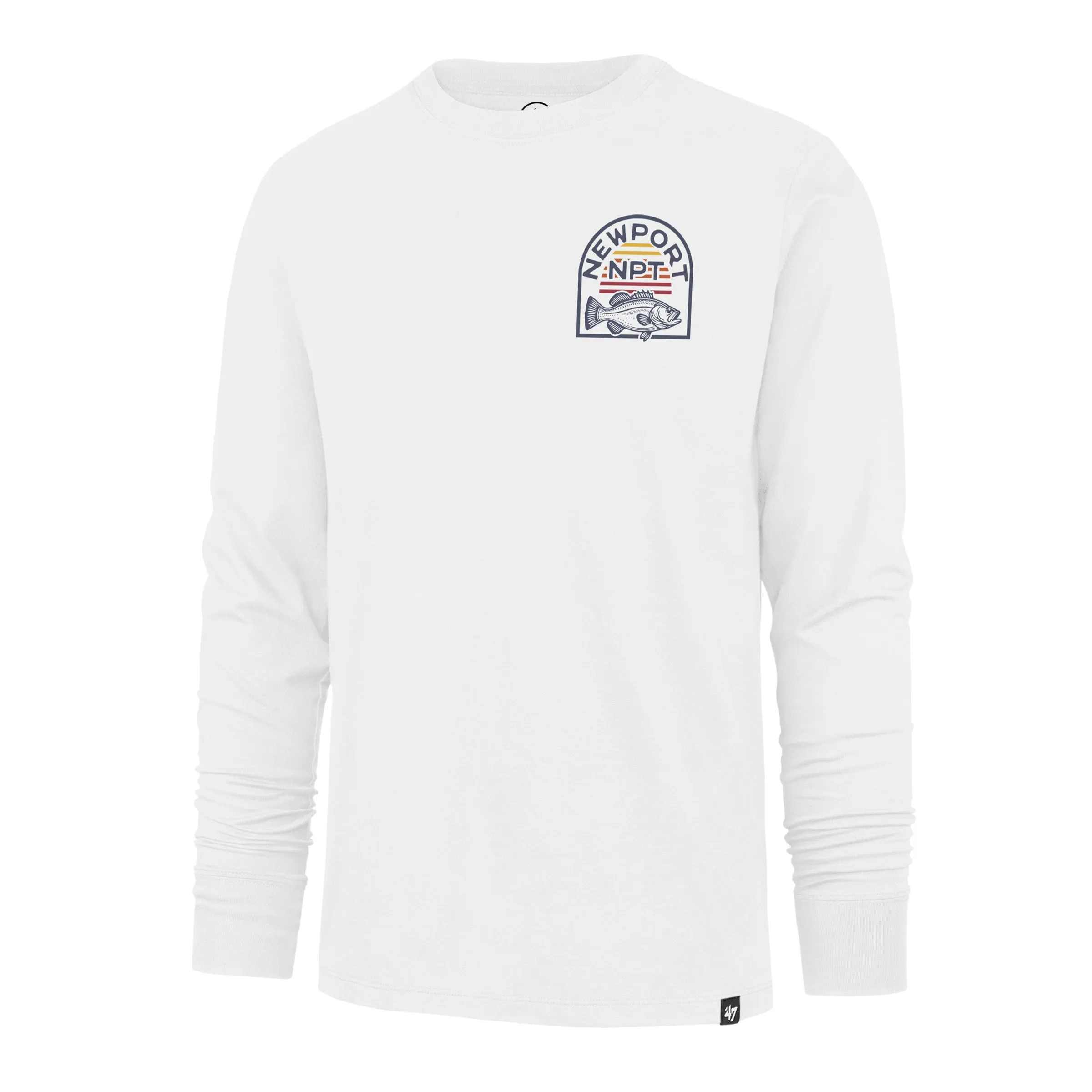 NEWPORT DESTINATION BACKER '47 FRANKLIN LONG SLEEVE TEE sold by 47
