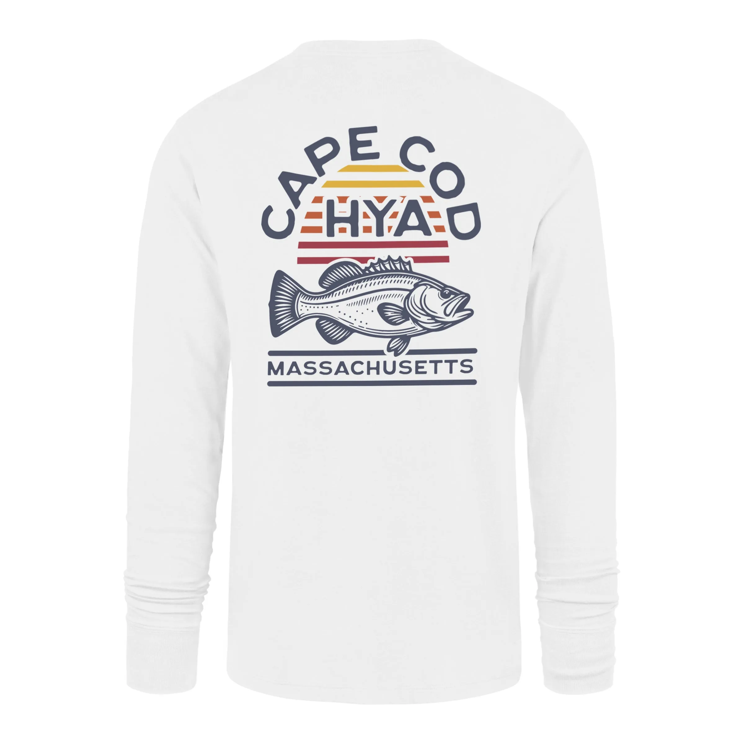 CAPE COD DESTINATION BACKER '47 FRANKLIN LONG SLEEVE TEE sold by 47 product image thumbnail 2