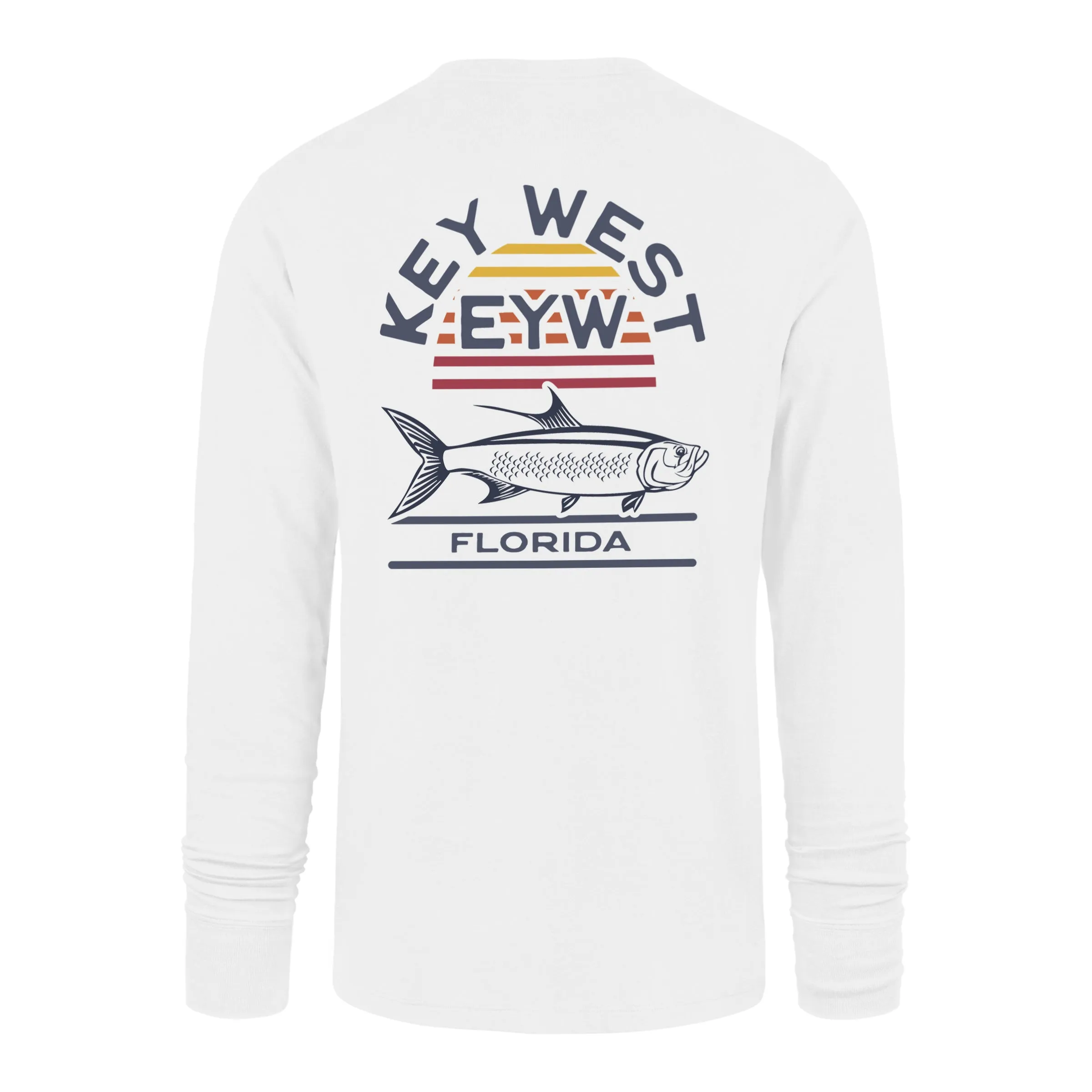 KEY WEST DESTINATION BACKER '47 FRANKLIN LONG SLEEVE TEE sold by 47 product image thumbnail 2