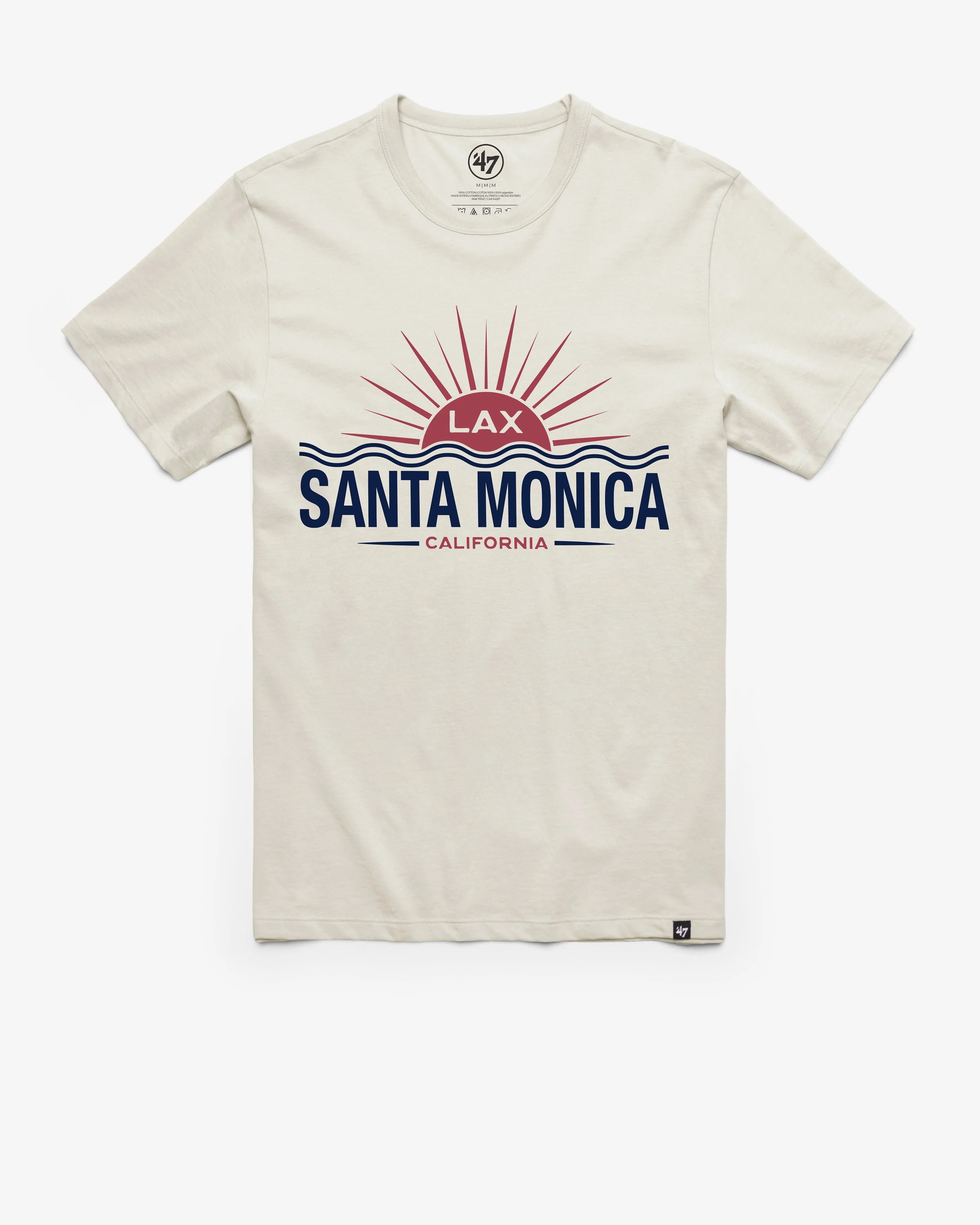 SANTA MONICA DESTINATION '47 FRANKLIN TEE sold by 47