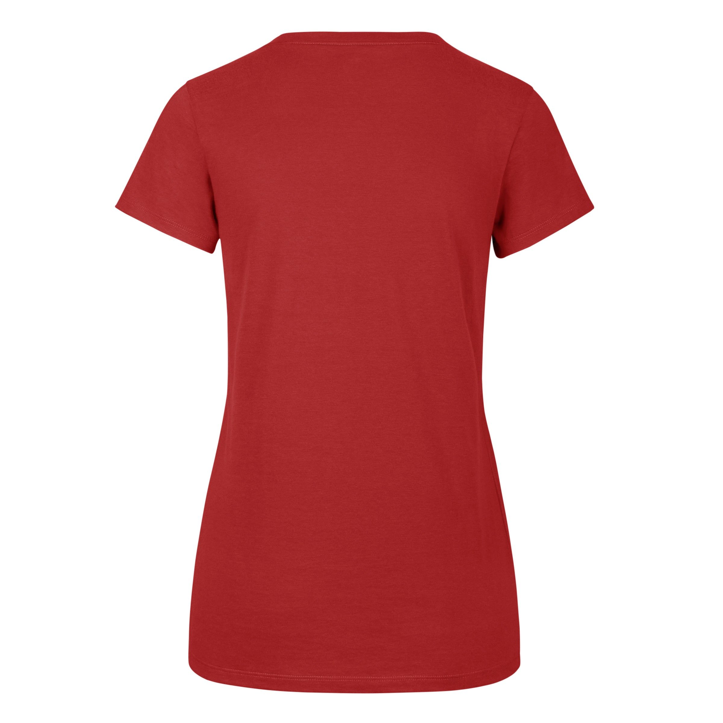 SAN FRANCISCO 49ERS GLIMMER ON '47 ULTRA RIVAL V-NECK TEE WOMENS sold by 47 product image thumbnail 2