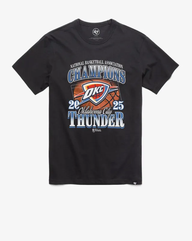 OKLAHOMA CITY THUNDER 2025 NBA CHAMPIONS '47 FRANKLIN TEE sold by 47