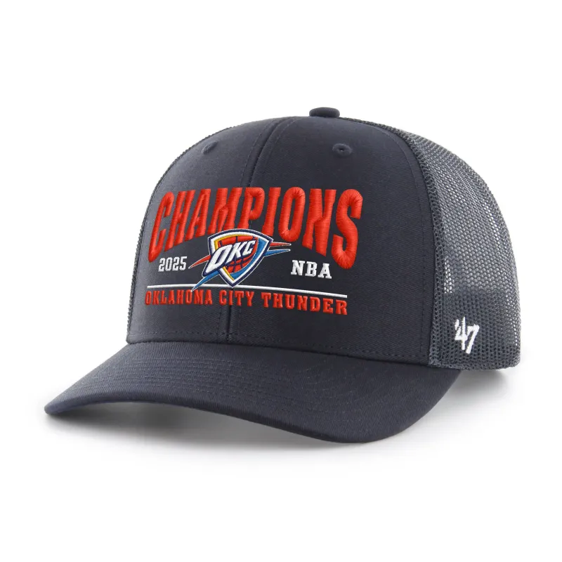 OKLAHOMA CITY THUNDER 2025 NBA CHAMPIONS '47 TRUCKER sold by 47