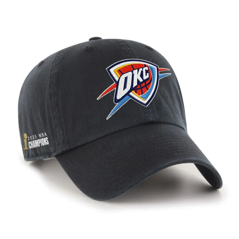 OKLAHOMA CITY THUNDER 2025 NBA CHAMPIONS '47 CLEAN UP sold by 47