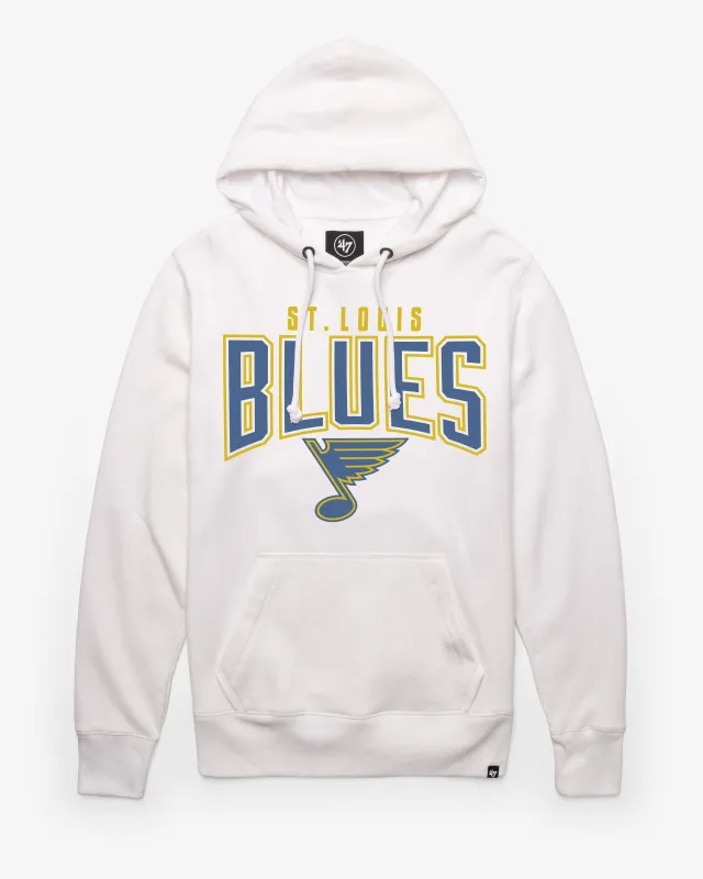 ST. LOUIS BLUES TEAM ELEMENTS ARCH '47 HEADLINE HOOD sold by 47