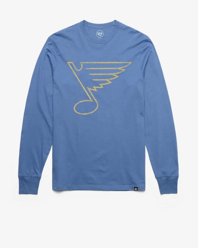 ST. LOUIS BLUES PREMIER '47 FRANKLIN LONG SLEEVE TEE made by 47