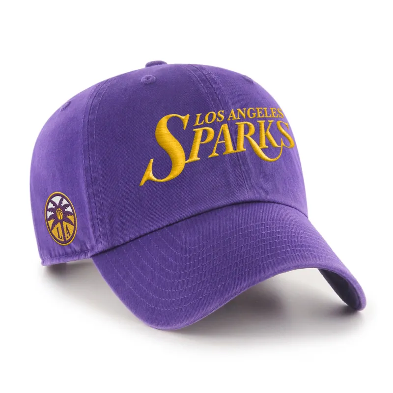 LOS ANGELES SPARKS BALLPARK SCRIPT SHOT '47 CLEAN UP sold by 47