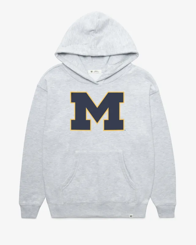 MICHIGAN WOLVERINES IMPRINT '47 NAOMI HOOD WOMENS made by 47