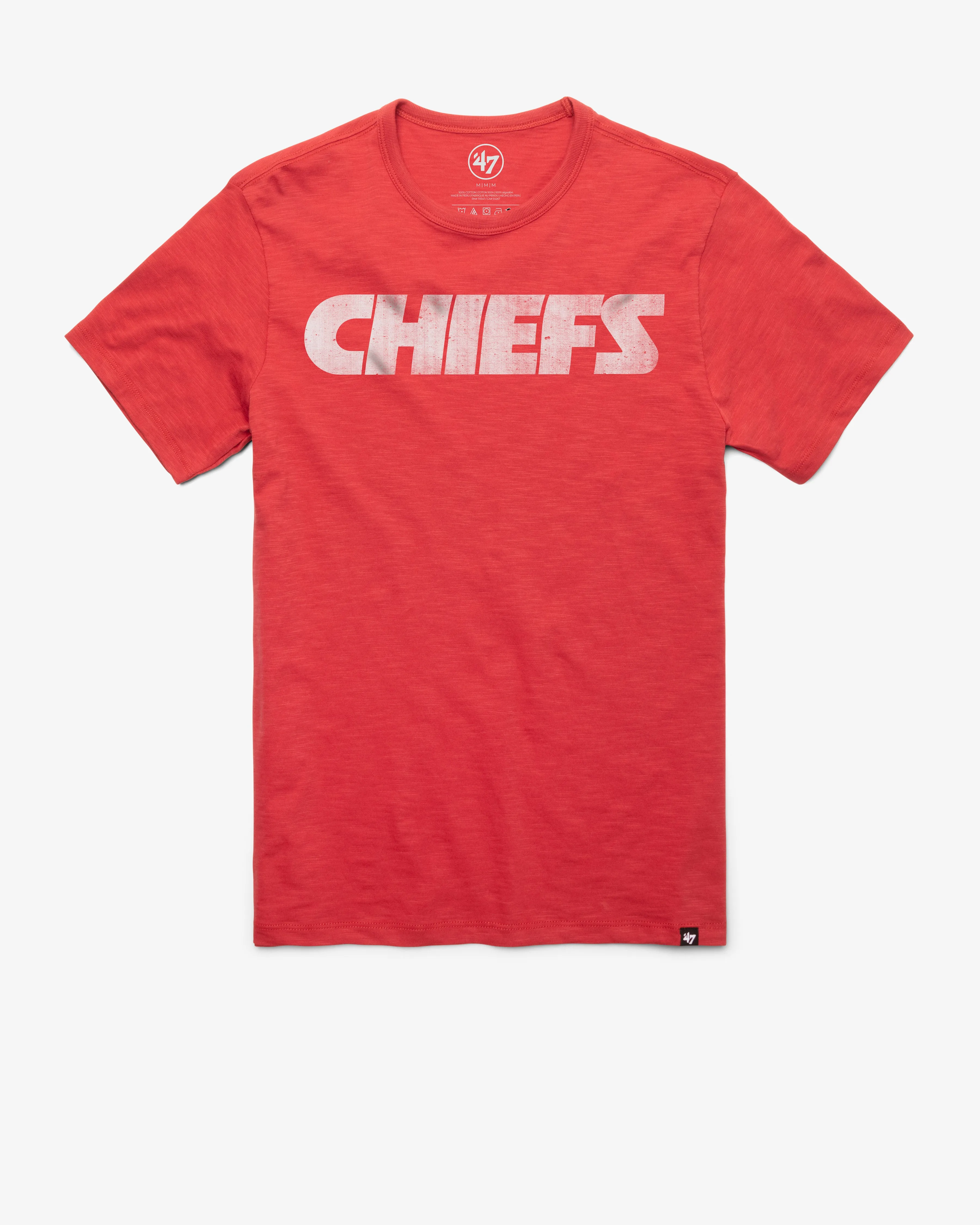 KANSAS CITY CHIEFS GRIT WORDMARK '47 SCRUM TEE sold by 47