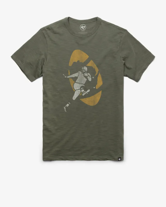 GREEN BAY PACKERS HISTORIC GRIT VINTAGE '47 SCRUM TEE sold by 47