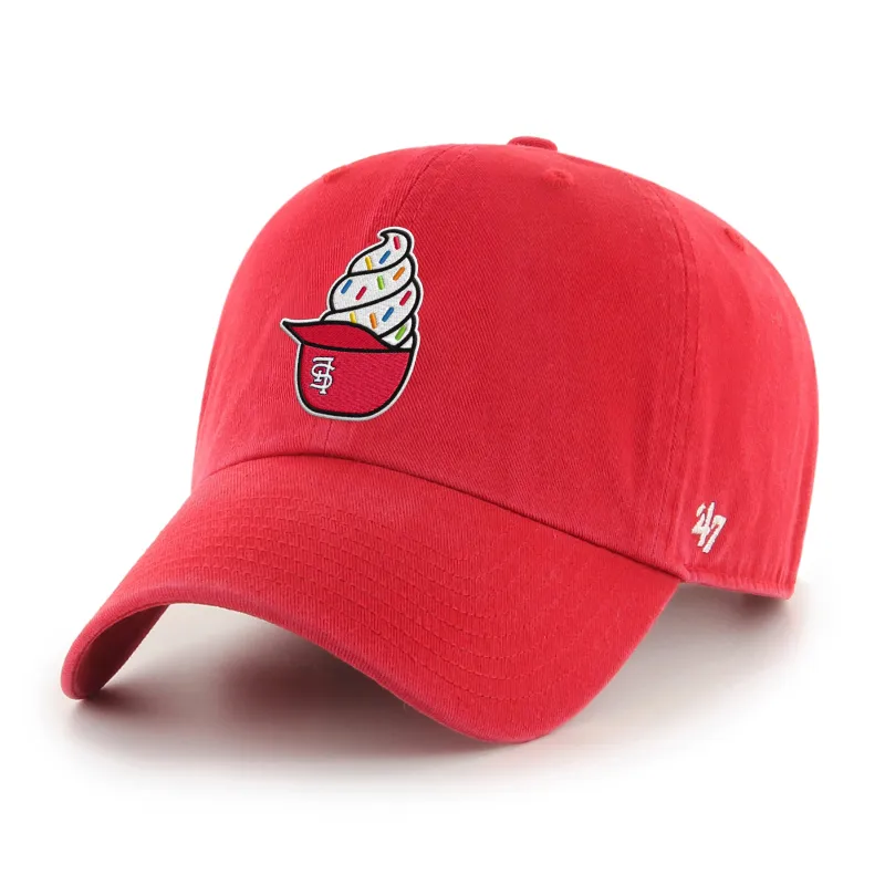 ST. LOUIS CARDINALS ICE CREAM '47 CLEAN UP sold by 47