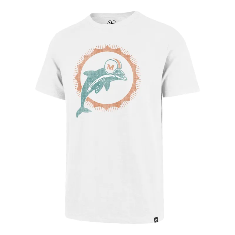 MIAMI DOLPHINS HISTORIC GRIT '47 SCRUM TEE sold by 47