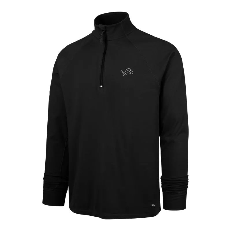 DETROIT LIONS IMPRINT FORWARD 1/4 ZIP made by 47