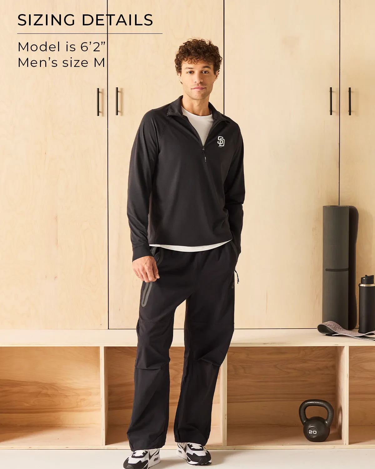 DETROIT LIONS IMPRINT FORWARD 1/4 ZIP sold by 47 product image thumbnail 3