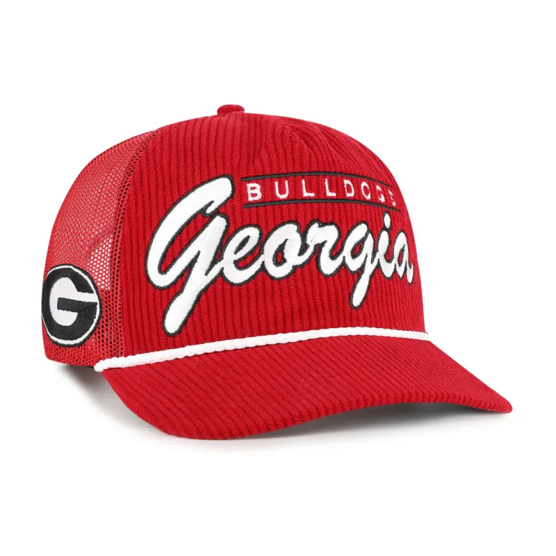 GEORGIA BULLDOGS DOUBLE HEADER MESH '47 HITCH RF RELAXED FIT made by 47