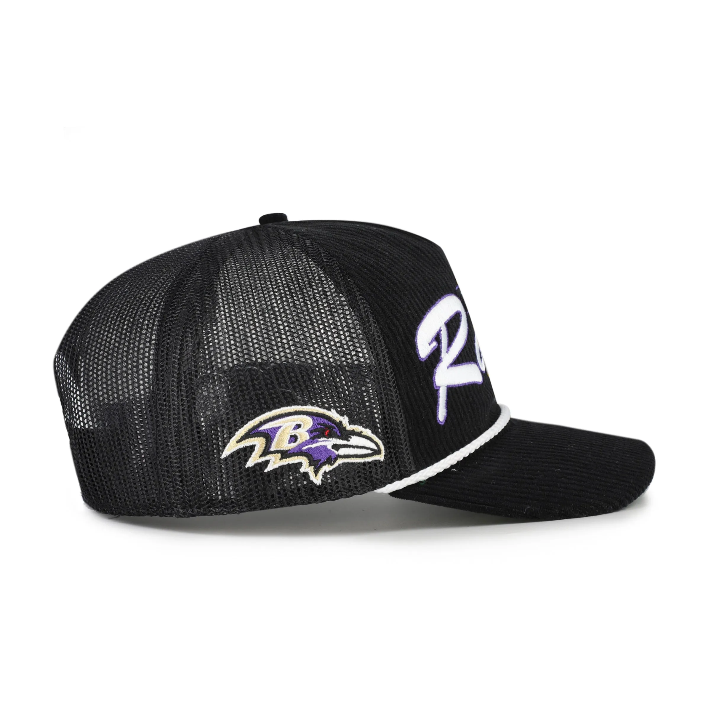 BALTIMORE RAVENS DOUBLE HEADER MESH '47 HITCH RF RELAXED FIT sold by 47 product image thumbnail 2