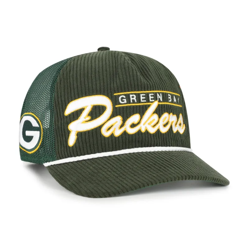 GREEN BAY PACKERS DOUBLE HEADER MESH '47 HITCH RF RELAXED FIT made by 47