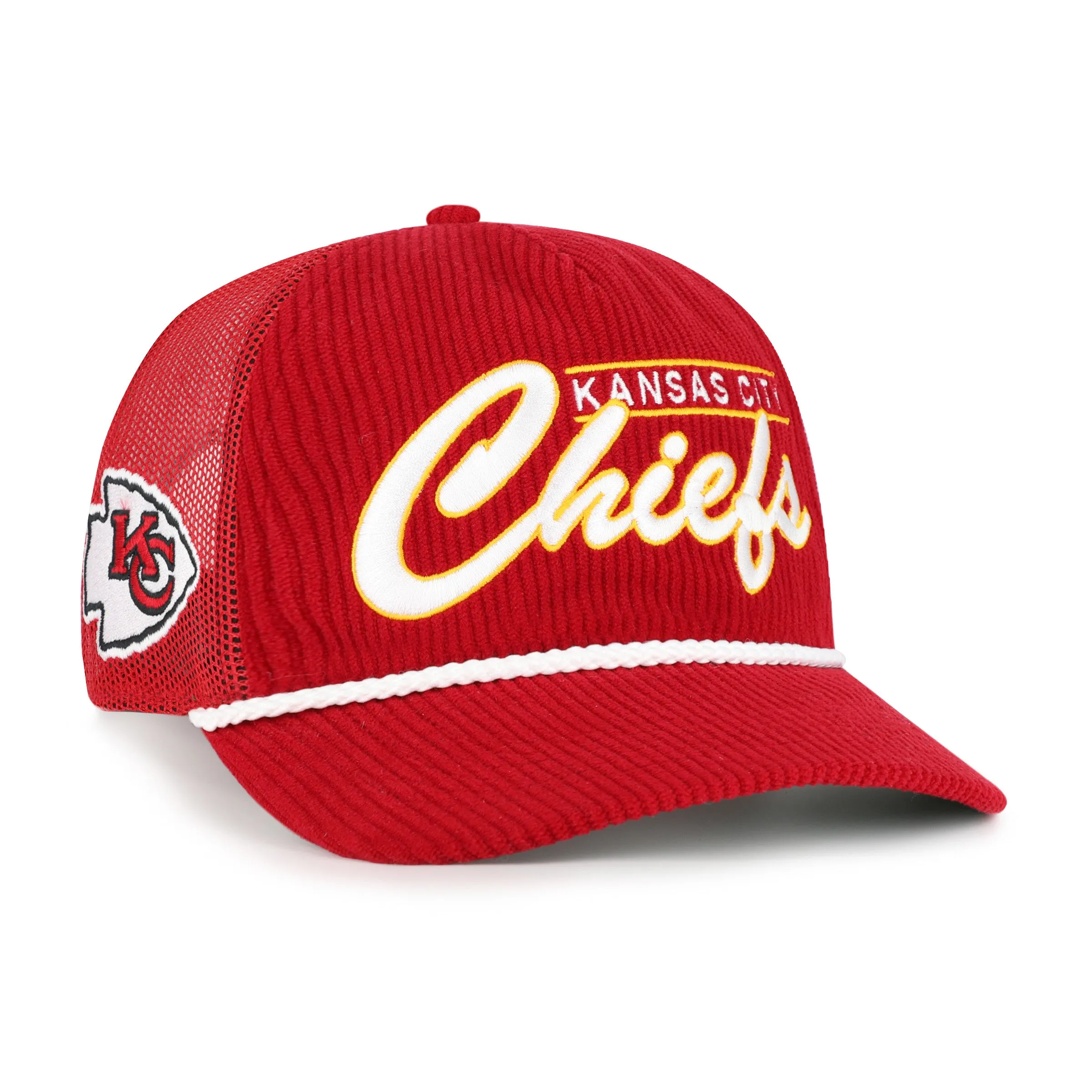 KANSAS CITY CHIEFS DOUBLE HEADER MESH '47 HITCH RF RELAXED FIT sold by 47