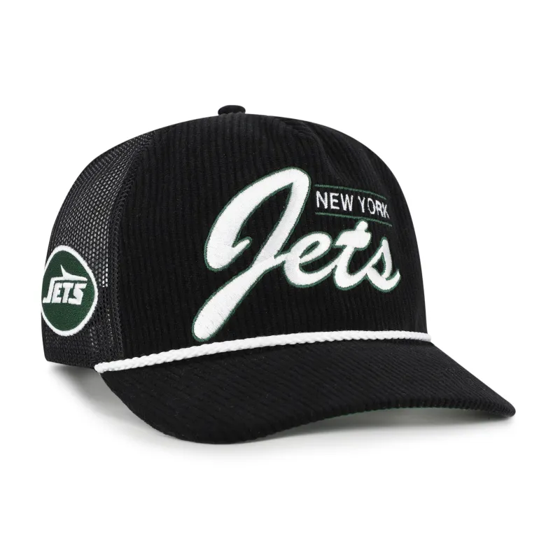 NEW YORK JETS DOUBLE HEADER MESH '47 HITCH RF RELAXED FIT made by 47