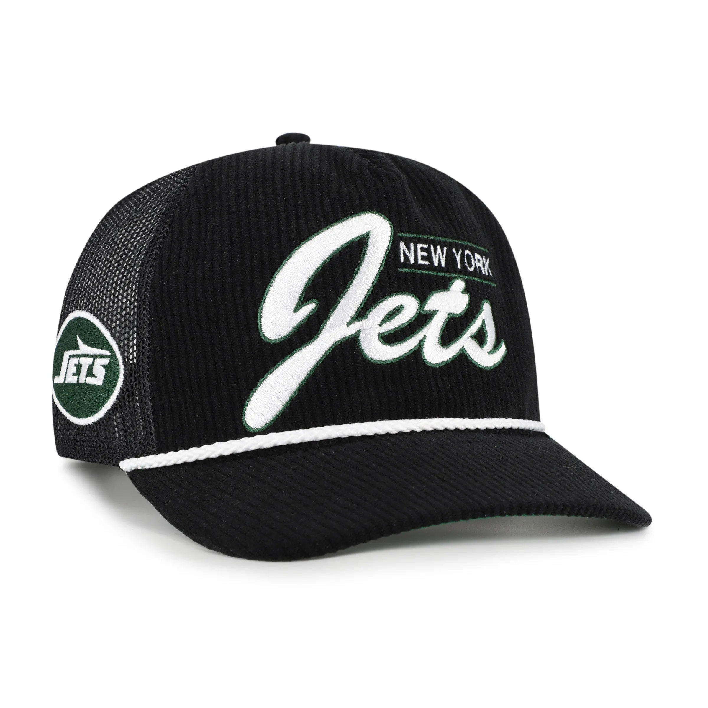 NEW YORK JETS DOUBLE HEADER MESH '47 HITCH RF RELAXED FIT sold by 47
