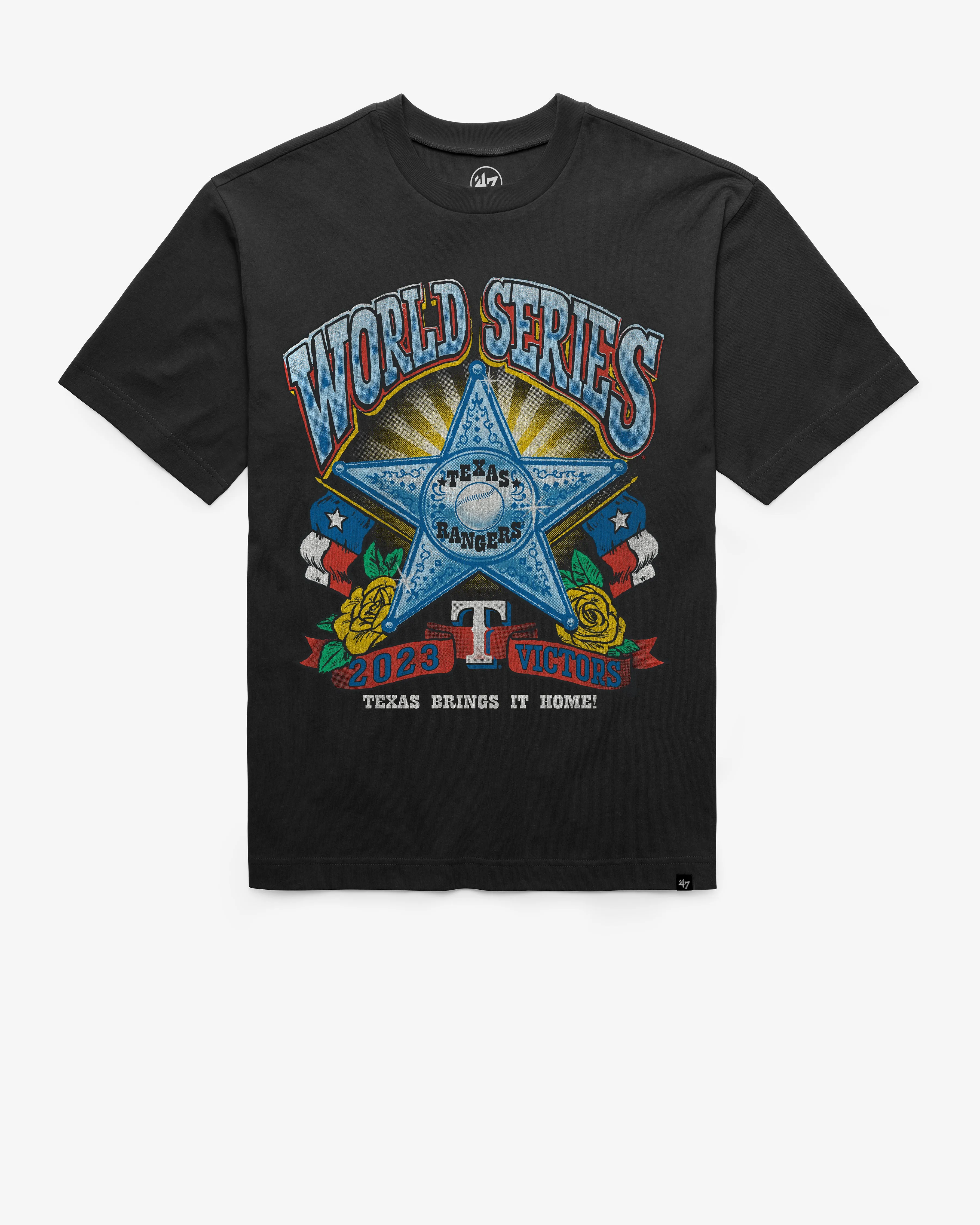 TEXAS RANGERS WORLD SERIES SIGMA '47 FOUNDATION TEE sold by 47