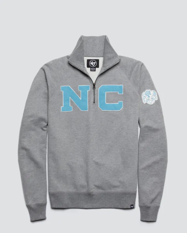 NORTH CAROLINA TAR HEELS UNC VINTAGE BANKS '47 HARRIS SCRIMMAGE 1/4 ZIP sold by 47