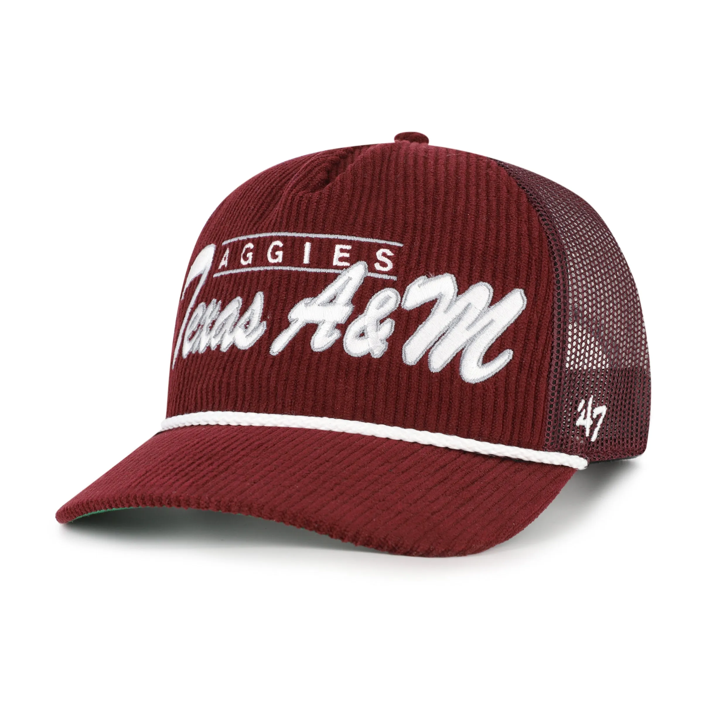 TEXAS A&M AGGIES DOUBLE HEADER MESH '47 HITCH RF RELAXED FIT sold by 47 product image thumbnail 5