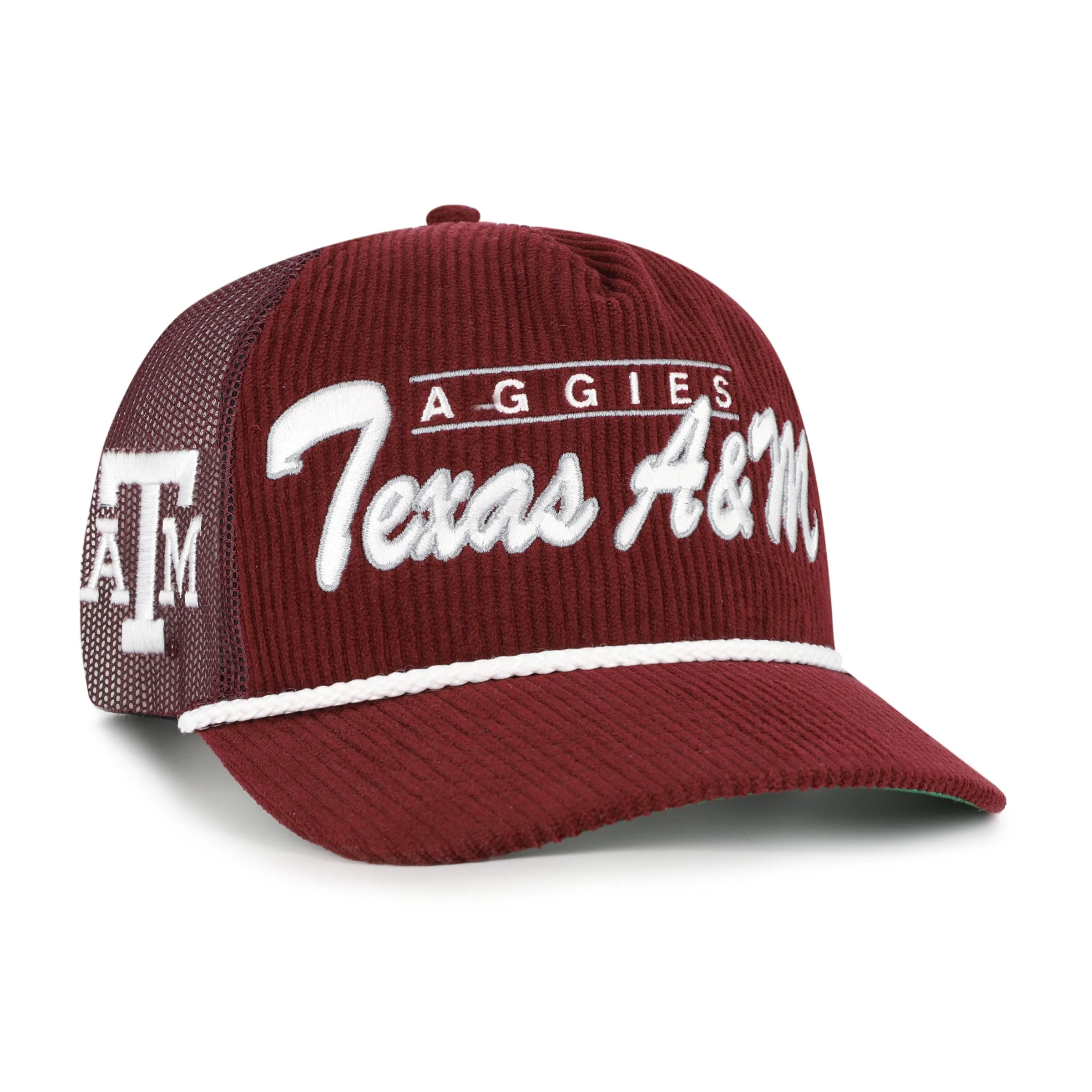 TEXAS A&M AGGIES DOUBLE HEADER MESH '47 HITCH RF RELAXED FIT sold by 47