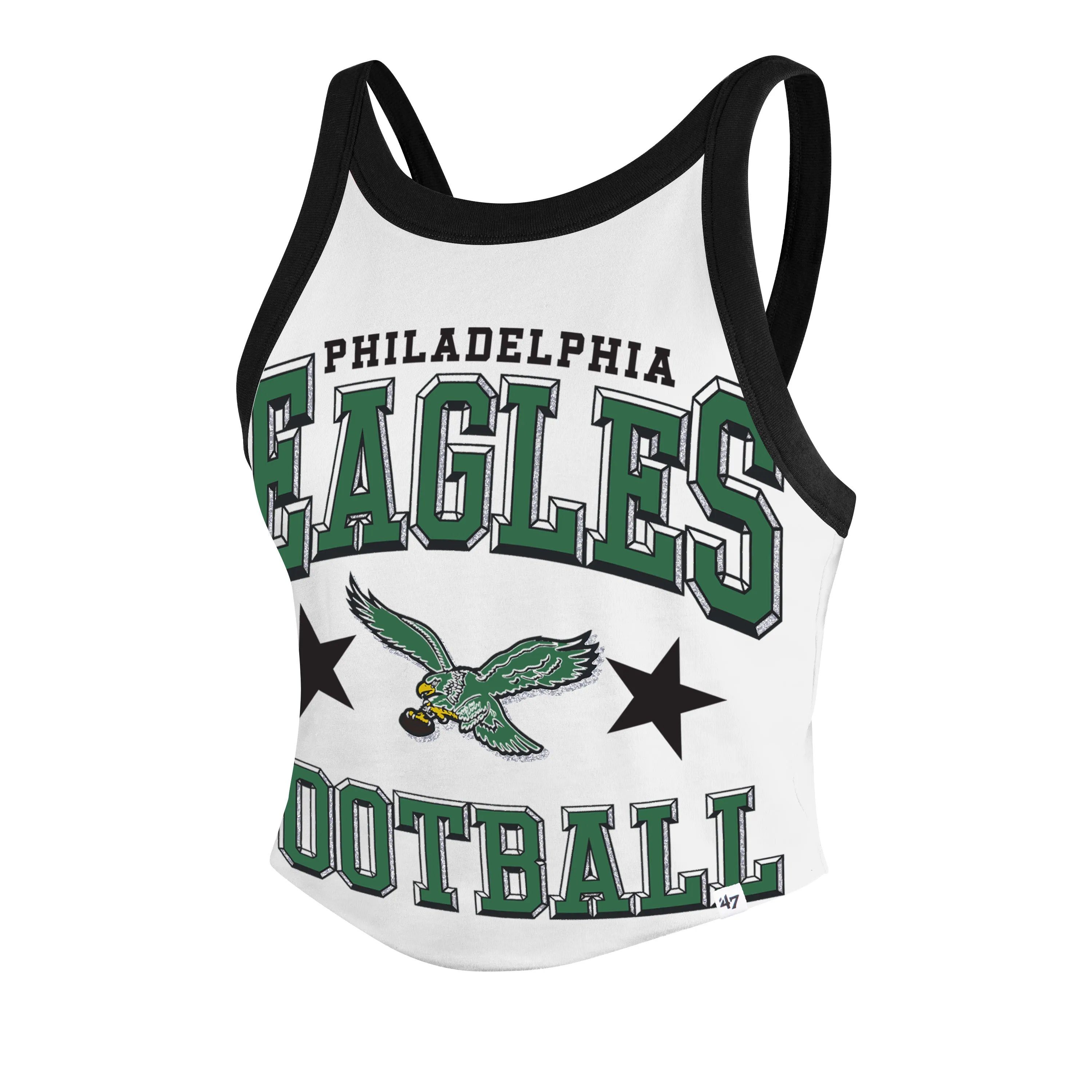 PHILADELPHIA EAGLES HISTORIC '47 ENERGIZE SPORTY TANK WOMENS sold by 47