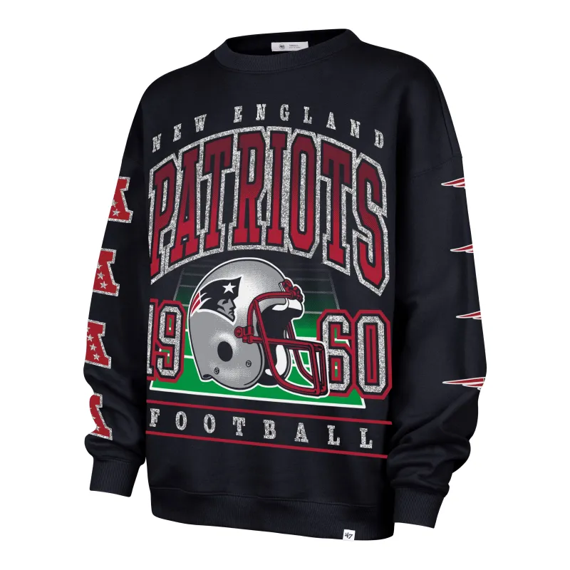 NEW ENGLAND PATRIOTS GO BIG '47 OVERSIZED CREW WOMENS sold by 47