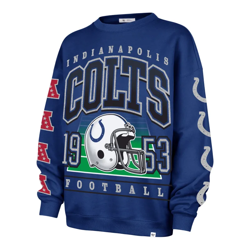 INDIANAPOLIS COLTS GO BIG '47 OVERSIZED CREW WOMENS sold by 47