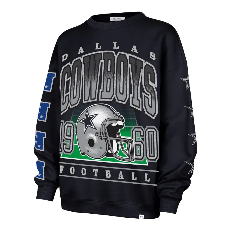 DALLAS COWBOYS GO BIG '47 OVERSIZED CREW WOMENS sold by 47