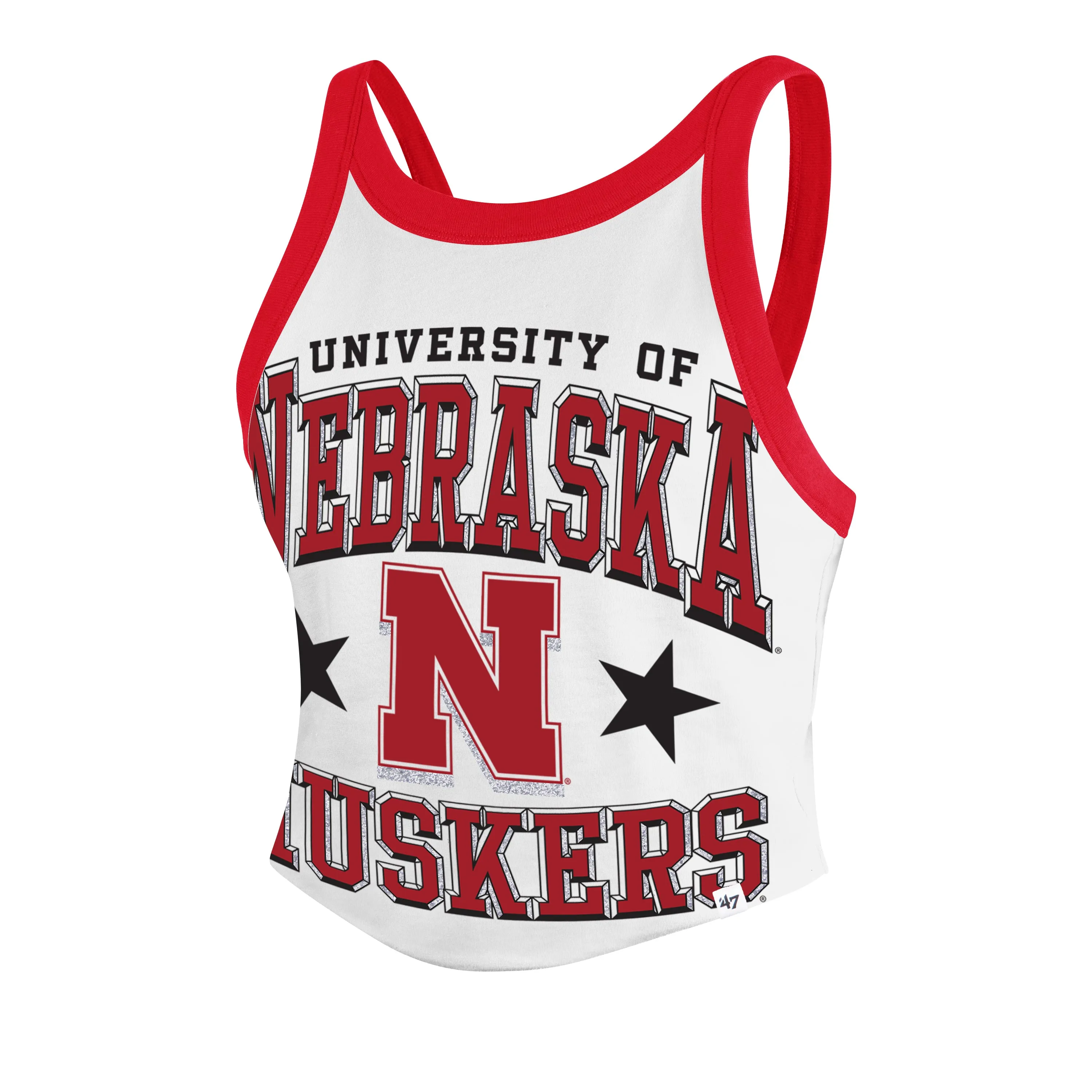 NEBRASKA CORNHUSKERS ENERGIZE '47 SPORTY TANK WOMENS sold by 47