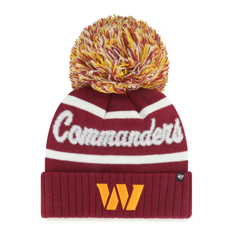 WASHINGTON COMMANDERS SPIRITED '47 CUFF KNIT WOMENS sold by 47