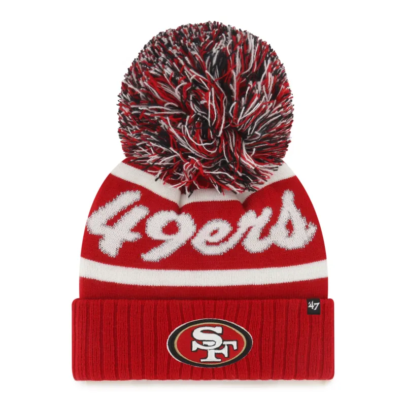 SAN FRANCISCO 49ERS SPIRITED '47 CUFF KNIT WOMENS sold by 47