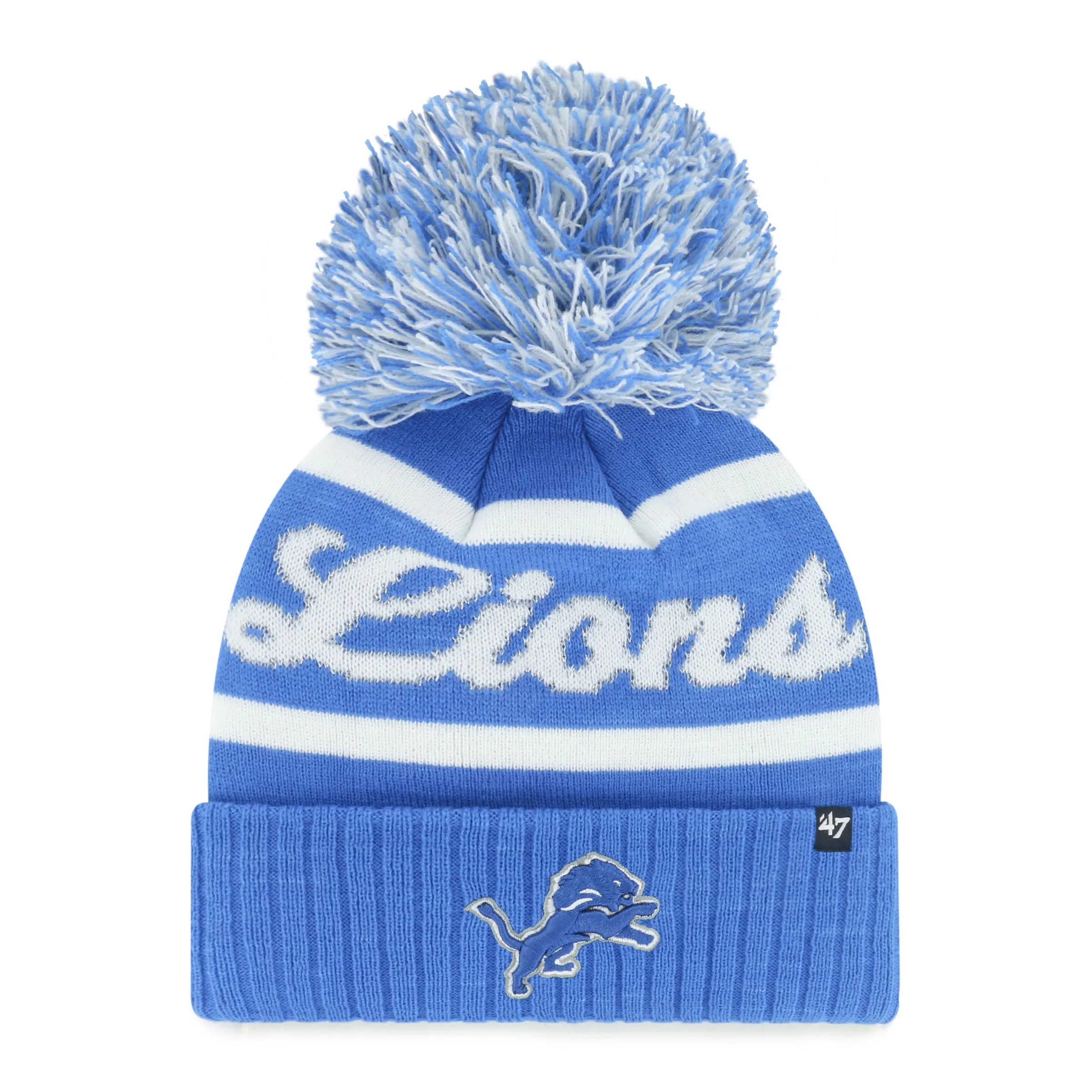 DETROIT LIONS SPIRITED '47 CUFF KNIT WOMENS sold by 47